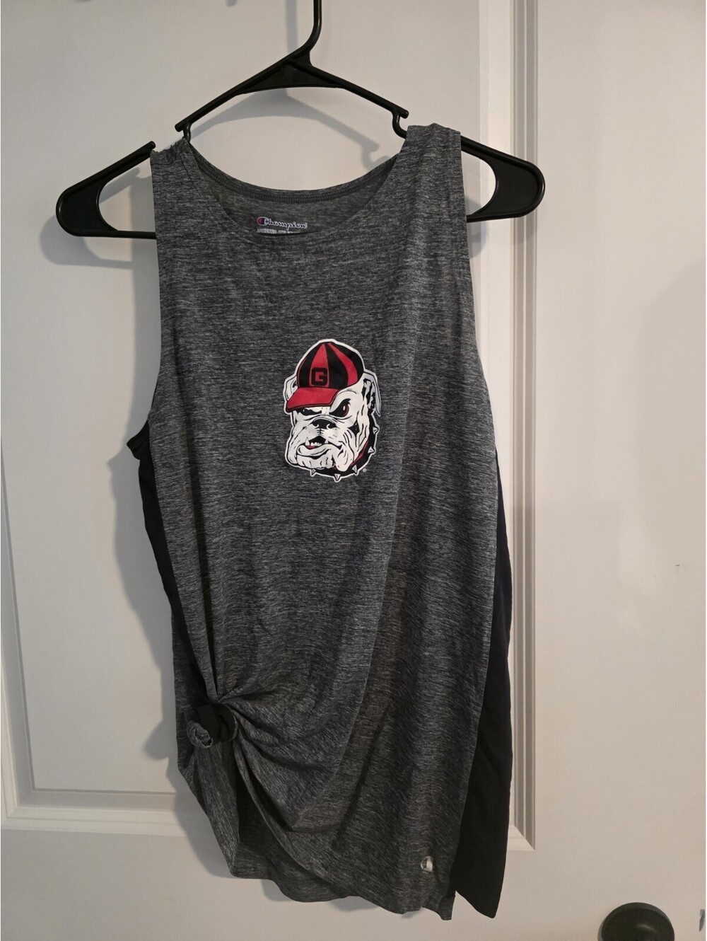Champion University of Georgia Women's Tank Top Size Medium Gray